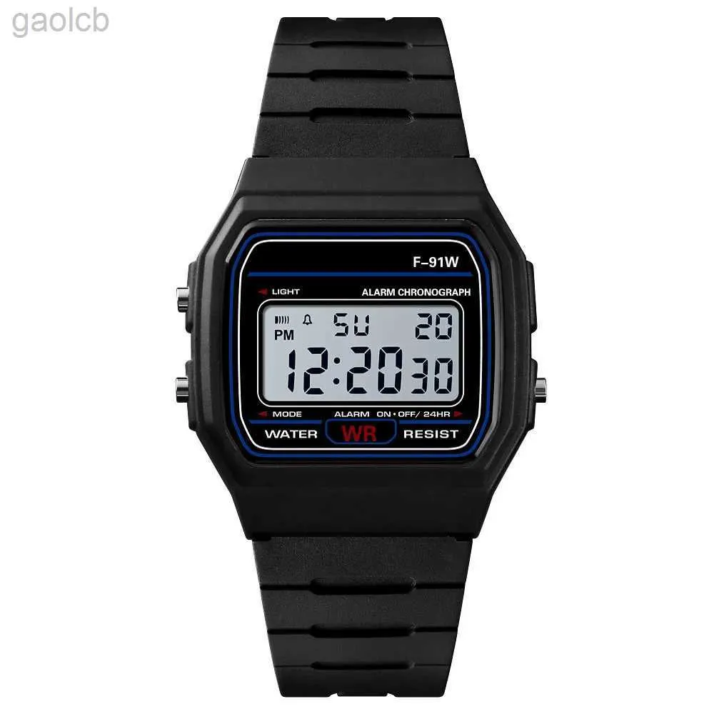 ساعة Wristwatches Watch Watch Men Women Kids Electronic LED WRIST WATCH على مدار 24 ساعة رياضية الساعات الجيش العسكري العسكري على مدار الساعة على مدار الساعة 24319