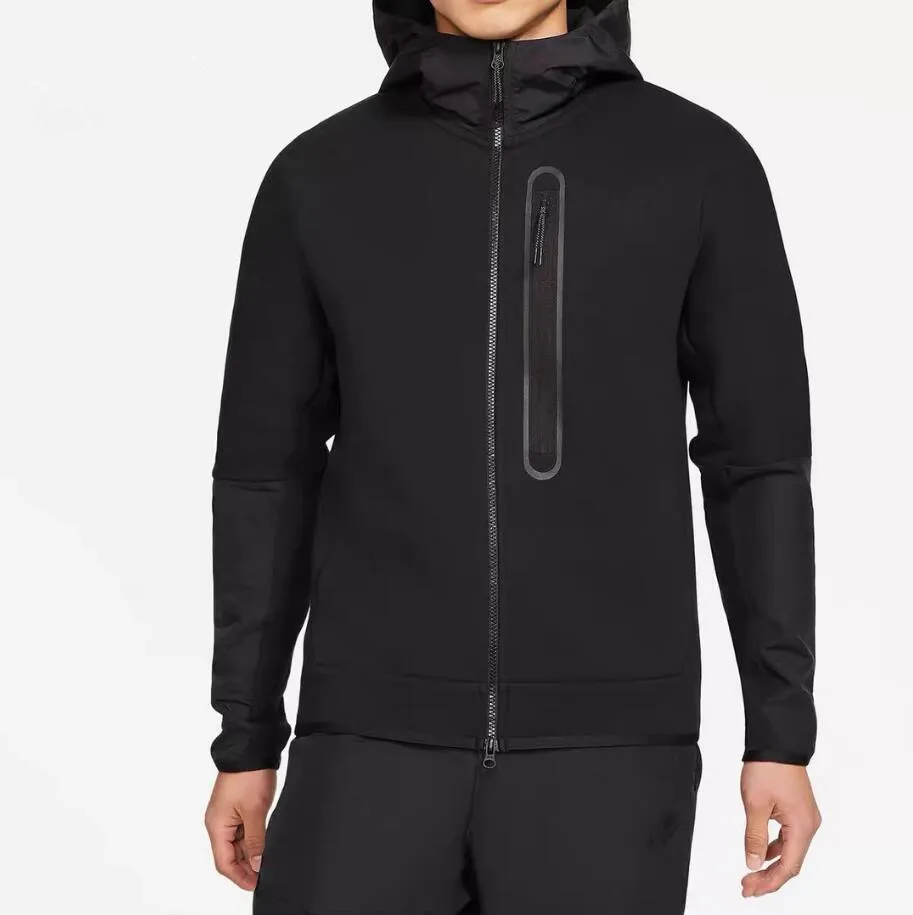 Splicing Tech – sweat à capuche polaire pour hommes, nouveau vêtement de sport, manteau décontracté, haut de printemps, CZ9905