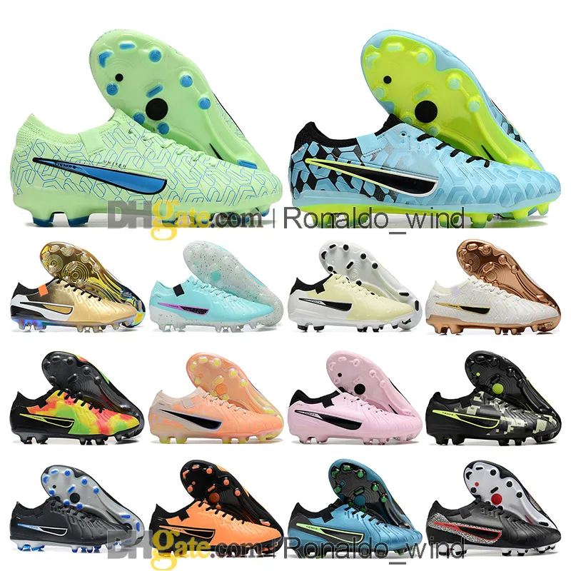 Sacchetti regalo maschile ad alta caviglia caviglie calcio Tiempos Legends 10 Elite FG Stirt Ground Battels Tiempos x Neymar Acc Leather Soccer Soccer Tops Outdoor Trainer Botas de futbol