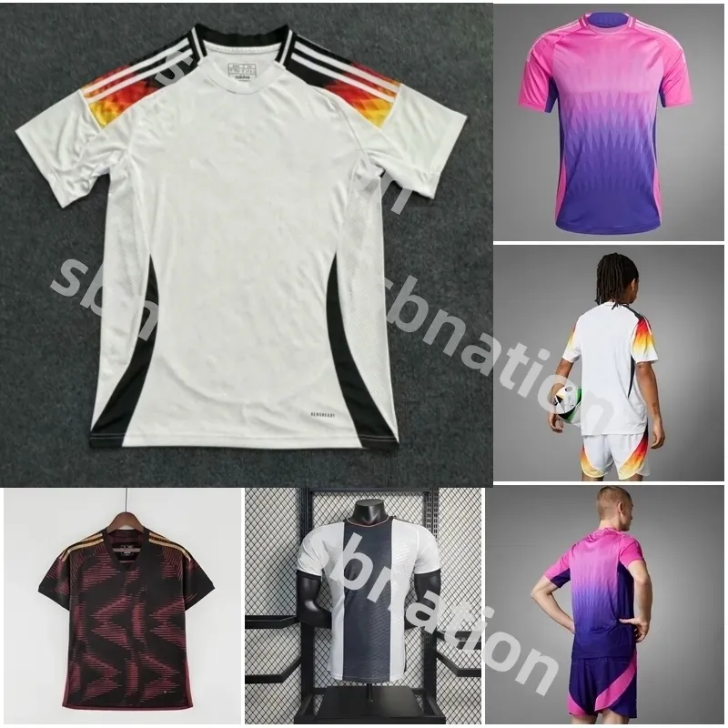 2024 Hummels Allemagne Euro Soccer Jerseys Cup Home Kits Kids Men Fullkrug Kroos Germanys Gnabry Gundogan Havertz Reus Muller Kimmich Sane Fans Joue Player Football Shirt