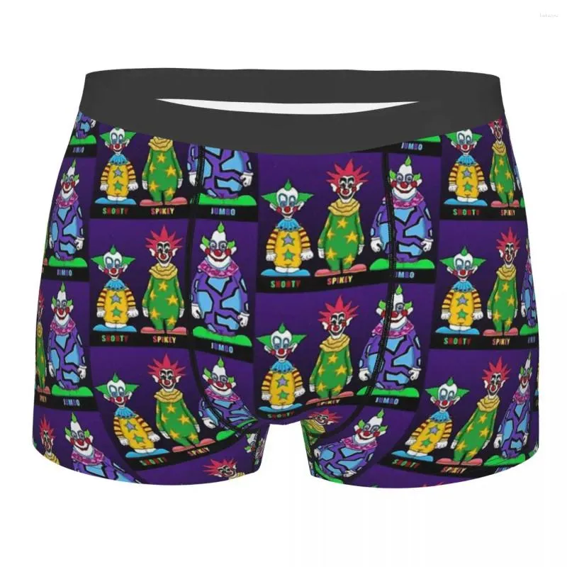 Mutande Killer Klowns From Outer Space Boxer da uomo Intimo altamente traspirante Pantaloncini con stampa di alta qualità Idea regalo