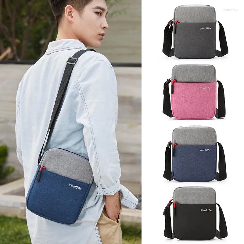 Sac Mini sacs à bandoulière pour hommes décontracté bandoulière Oxford Bolsa Feminina cartable femmes téléphone poche Nylon Sac A Main petits Bolsos