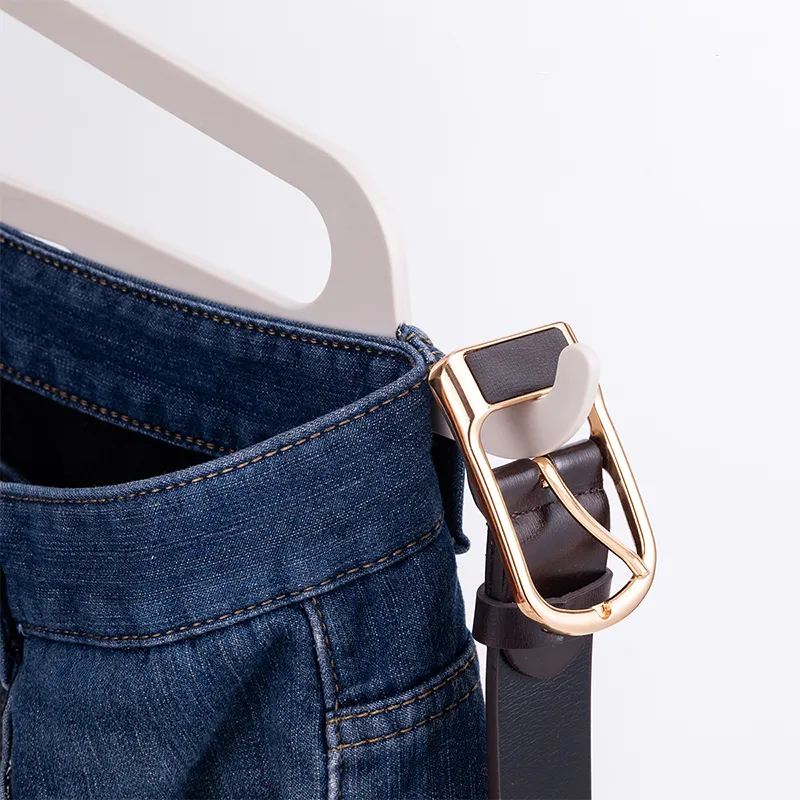Hurdle Pants Hangers, International Design Patented, Slim, Velvet, Organizes in 1 Second, Space-Saving, Heavy-Duty, Non-Slip, Multi-Functional Hooks