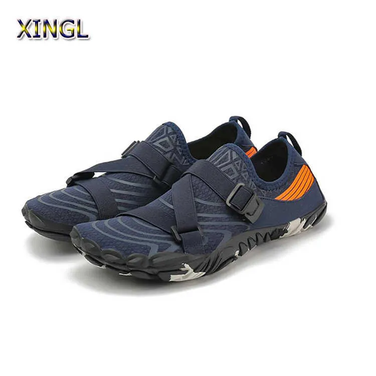 HBP Non-Brand New Model Soft Quick Drying Sweating-absorbing Flat Sporty Water Shoes Outdoor Beach Walking Shoes Multi-functional Rain Shoes