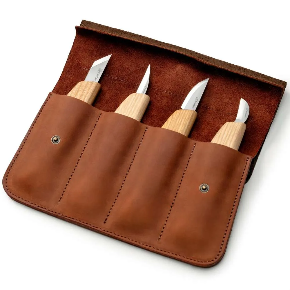 Beavercraft S56 Premium Knives Tools Whittling Widdling – Kit de couteaux à découper le bois