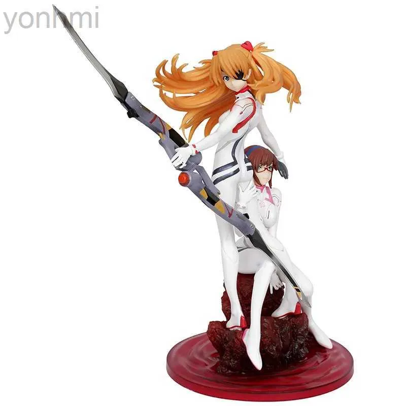 عمل لعبة Action ANIME EVA Figures Mari Makinami Illightrious Asuka Sexy Girl Figure PVC نموذج تمثال زخرفة الأطفال هدية 24319