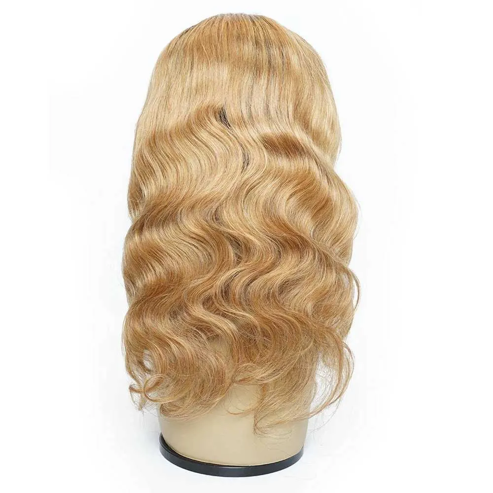 KOME Light Blonde Wigs With Bangs,613 Blonde Mixed Long Wavy Wig For Women,Long Curly Synthetic Hair Wig For Party Daily Use 26IN - View #10