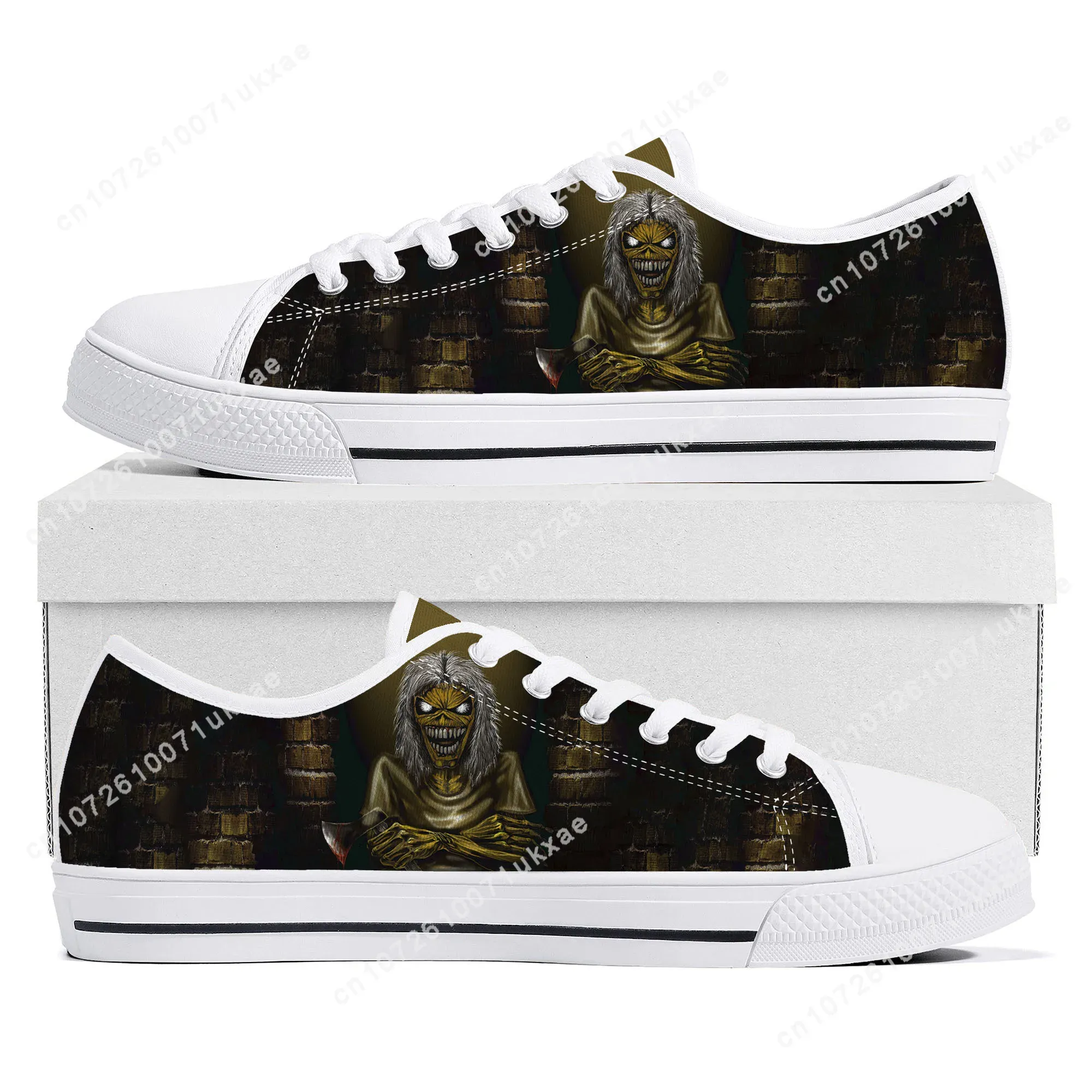 Shoes Maidens Heavy Metal Rock Band Singer Music Iron Low Top Sneakers Mens Womens Teenager Canvas Sneaker Casual Shoes Customize Shoe