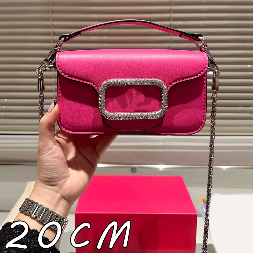 luxury bags crossbody designer shoulder bag purses woman handbag Small wallet Pink Bag Ornate decorations buckle design Summer Gifts Leisure, Outing Women Handbags