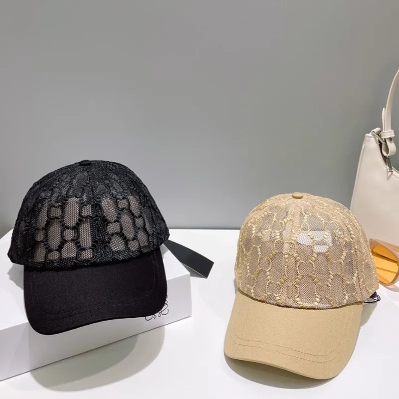 Yeni Dantelli Mektuplar G Caps Lüks Sunhat Moda Tasarımcı Beyzbol Kapağı Kadınlar için Plaj Şapkaları Güneş Bonnet Beanie Erkekler Kova Şapka Karikatür Desen Açık Spor Şapkası