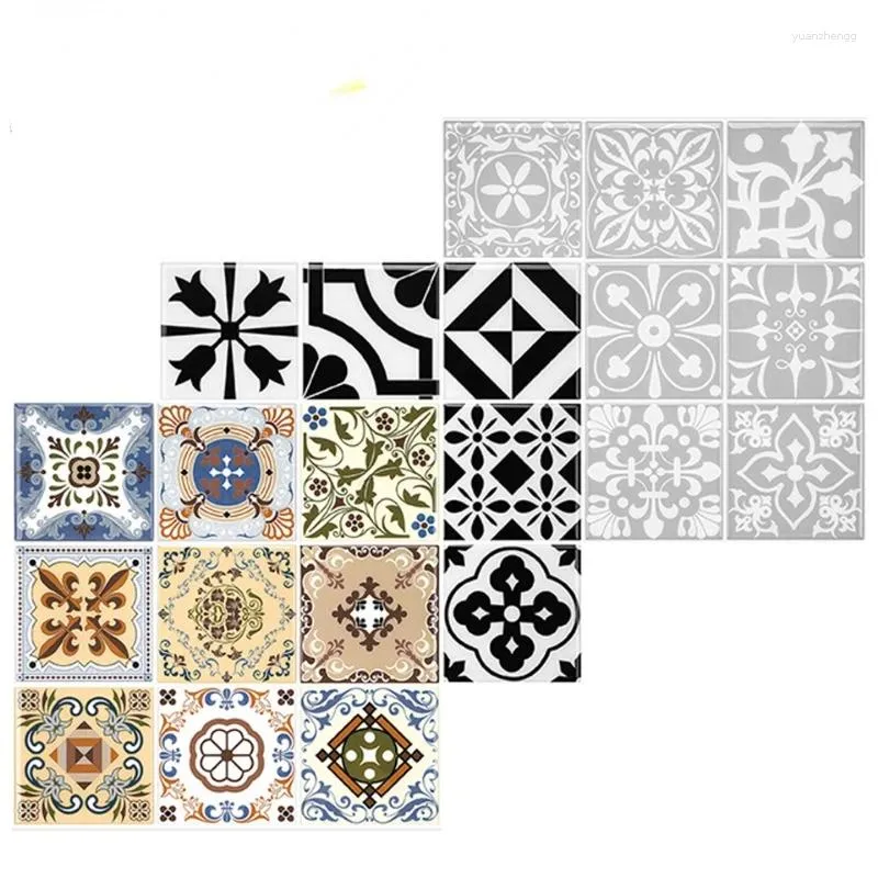 Decorative Plates 3D Self-adhesive Wall Sticker Product Creative Interior Decoration Imitation Marble Brick Pattern Drip Adhesive