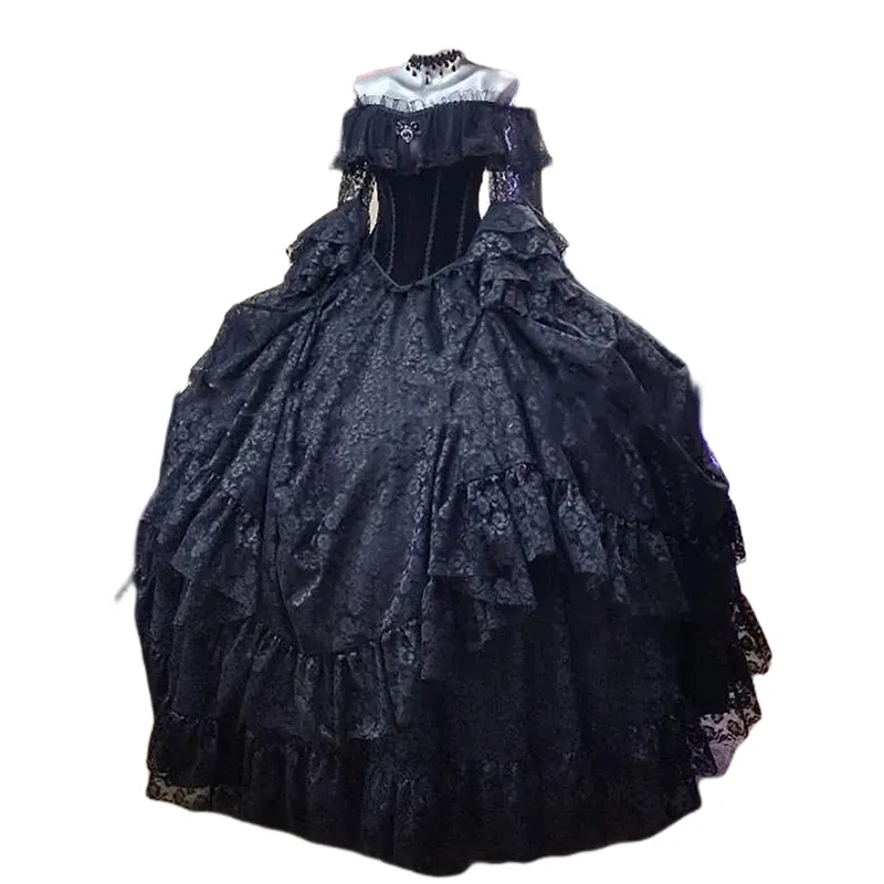 princess polly baby blue dress Renaissance dress blue black jacquard | Dresses | UK Retail
