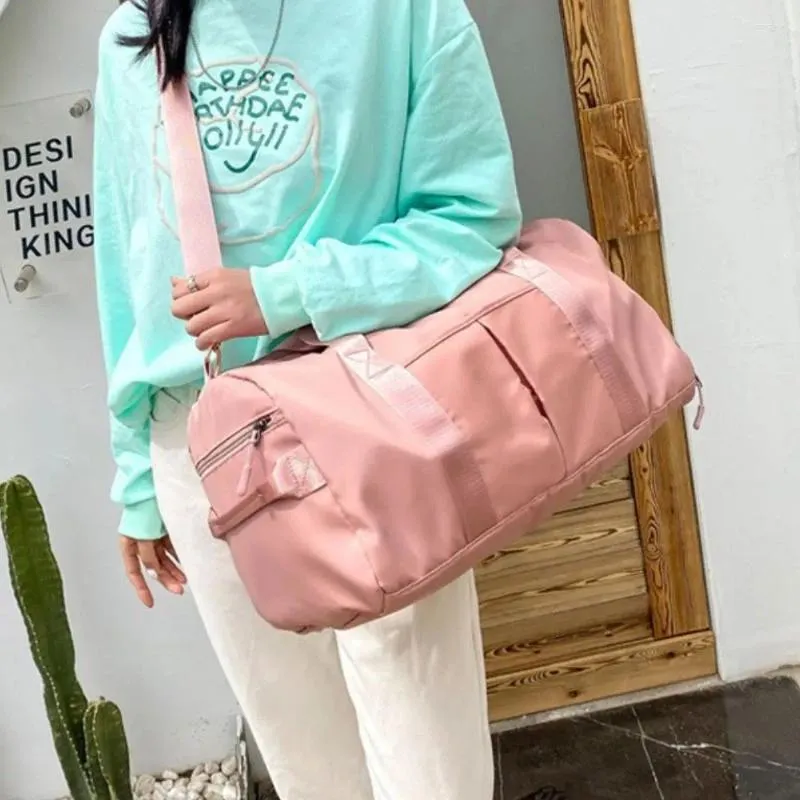 Plunjezakken Kwaliteit Grote capaciteit Schoen Kleding Messenger Bag Schouder Hand Reizen Cross Body Sportopslag Yoga Gym