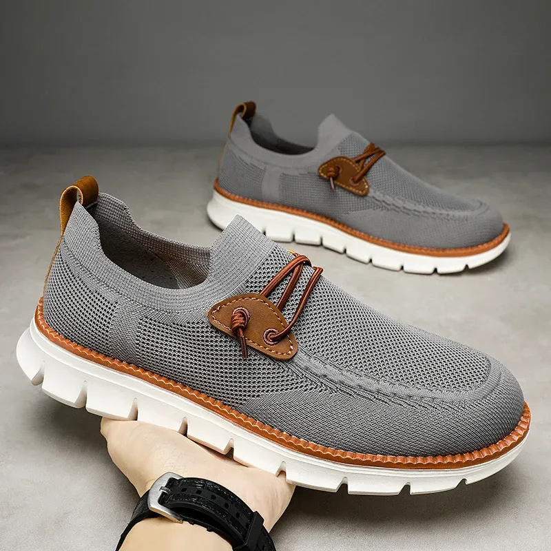 Shoes Plus Big Size 49 50 51 52 53 54 Men Casual Mesh Shoes Loafers Summer Breathable Light Weight Comfortable For Big Foot