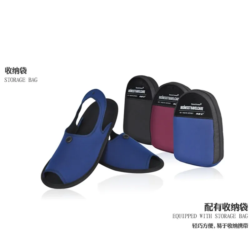 Slippers 2020 Hôtel pliant portable Slippers Femmes de voyage