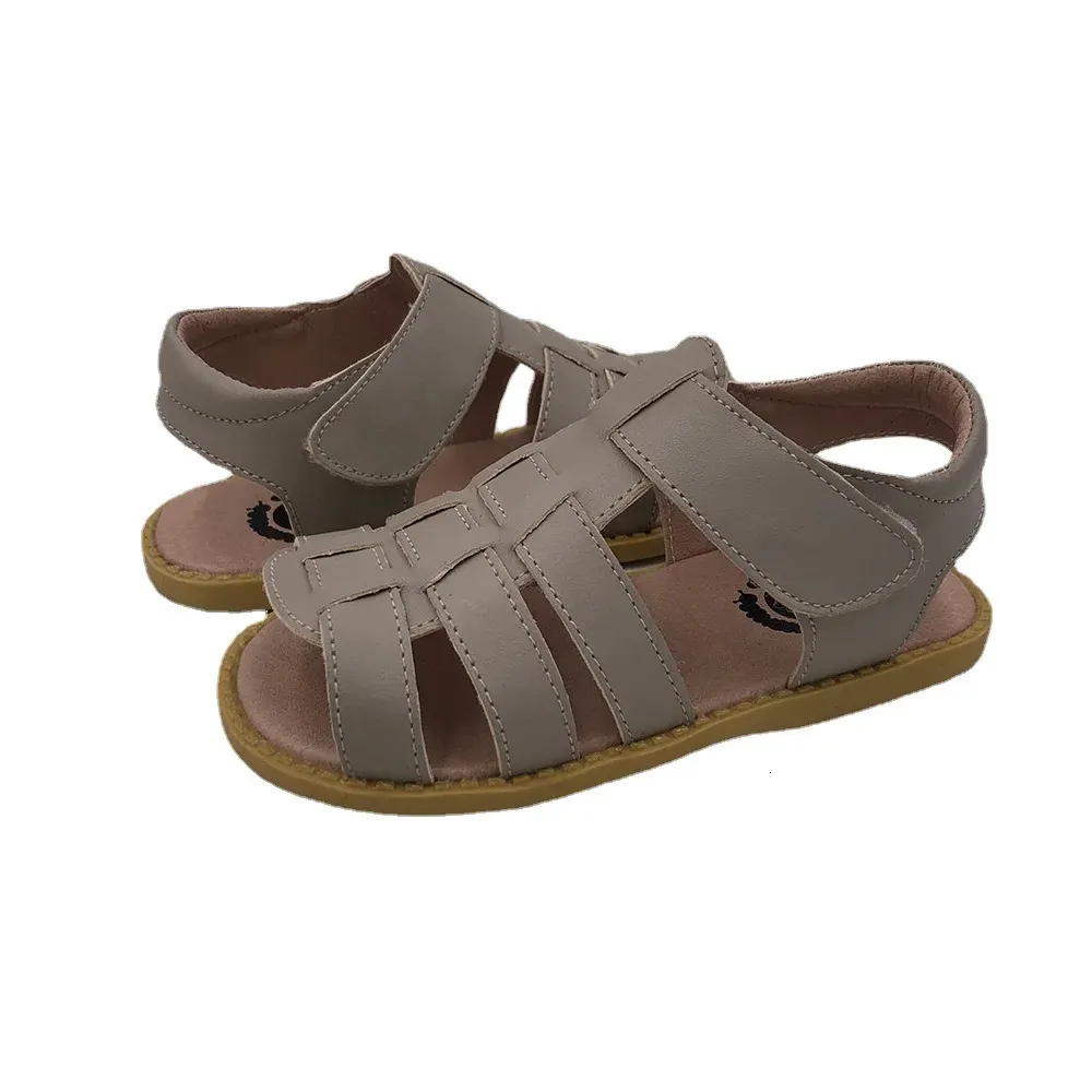 TipsieToes 2024 Summer Children Barefoot Shoes Boys Sport Breathable Infant Sandals Soft Bottom Non-slip Casual Kids 240314