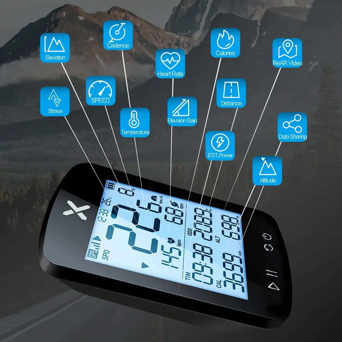 Xoss G G2 G Plus 2 GPS MTB ANT 240313 2 947 DHgate