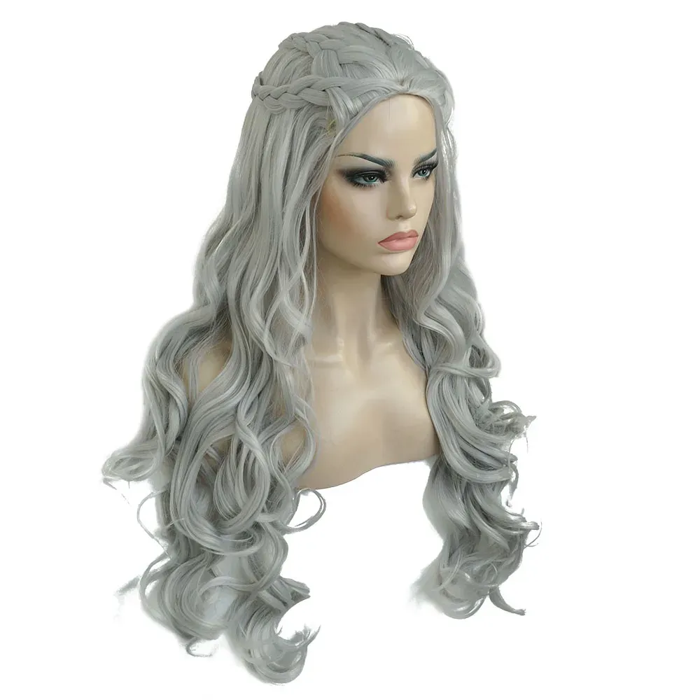 Peruki StrongBeauty Daenerys Targaryen Dragon Princess Cosplay Wig Wig Halloween Kostum