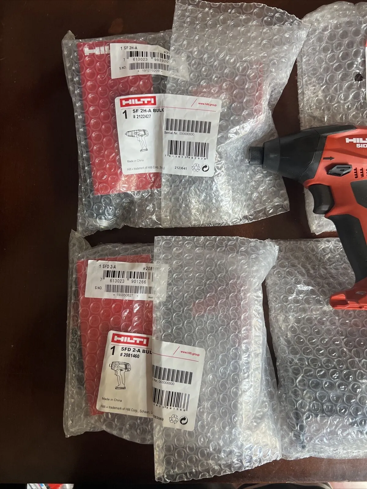 DHgate HILTI 12V Drill Impact Driver Combo Kit Compact Power Tools Set with 2 Batteries and Charger Home Garden