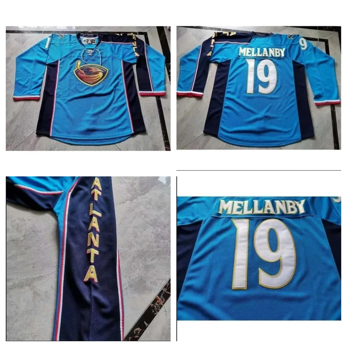 Atlanta Thrashers Throwback Jersey Vintage Hockey Jersey