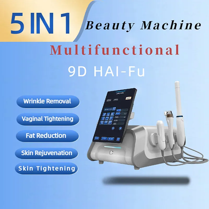 5 в 1 HIFU ультразвук для уменьшения жира, подтяжка живота, влагалища, Liposonix, устройство для похудения, шрамы на лице, удаление морщин, акне, микронидлинг, машина для подтяжки лица