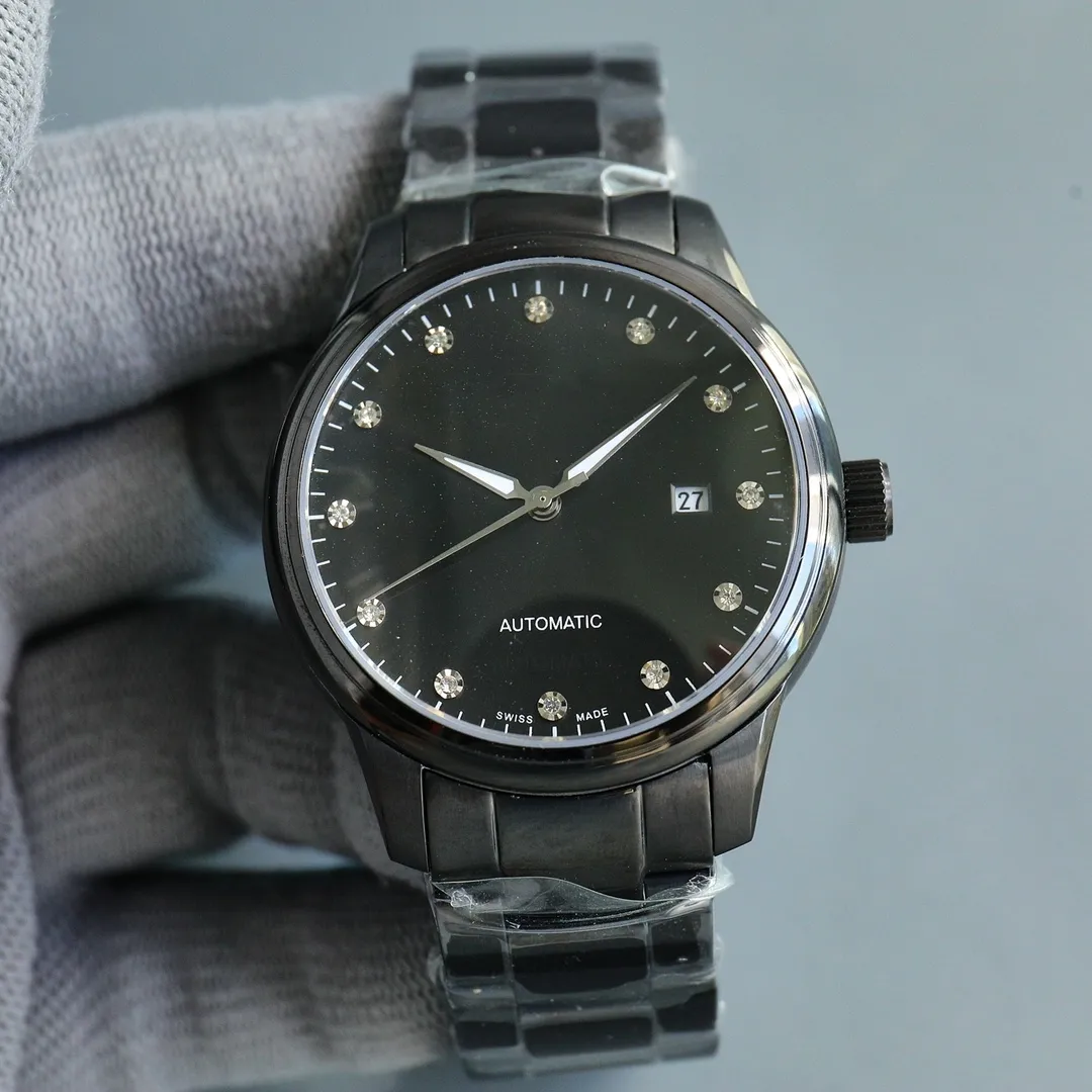 TW 40X10mm montre de luxe orologi da uomo movimento meccanico automatico cassa in acciaio orologio di lusso Orologi da polso Relojes 01