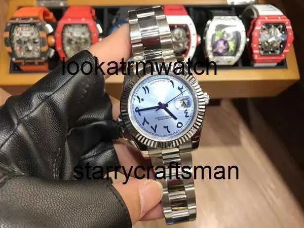 Montre pour hommes Ro lx Sky Designer Montre Bleu Mode Cadran Chiffre Automatique Montre Mécanique Gratuit Étanche Saphir Verre Montres-bracelets