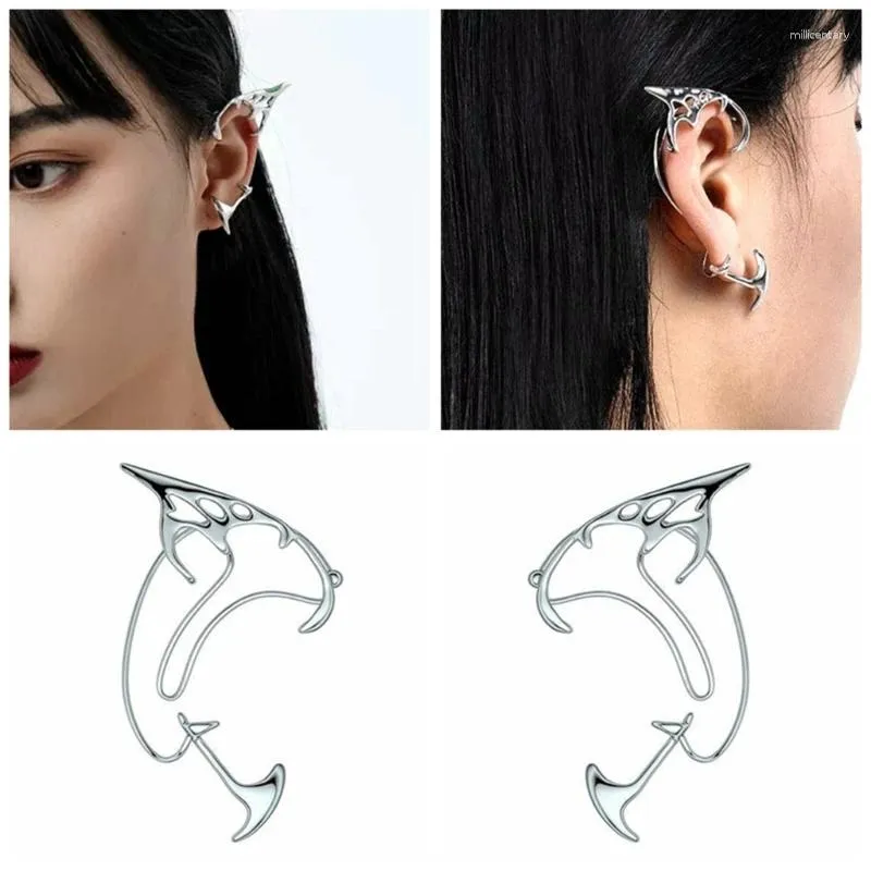 Boucles d'oreilles à dos, manchettes d'oreilles à la mode, Clip en métal, accessoires sans perçage pour femmes et filles, cadeaux d'anniversaire de saint-valentin