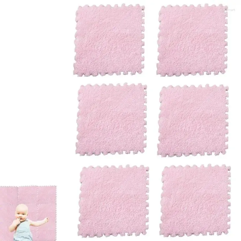 Tapis Tapis de sol imbriqués Tapis de puzzle moelleux pour salon Fitness Entraînement Garçons Filles Enfants Maison Utilitaire Chambre