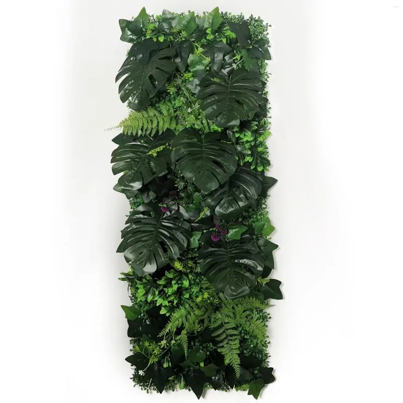 Fleurs décoratives 120 40CM fleur artificielle plante herbe mur vert mousse jardin suspendus accessoires pelouse vibrante