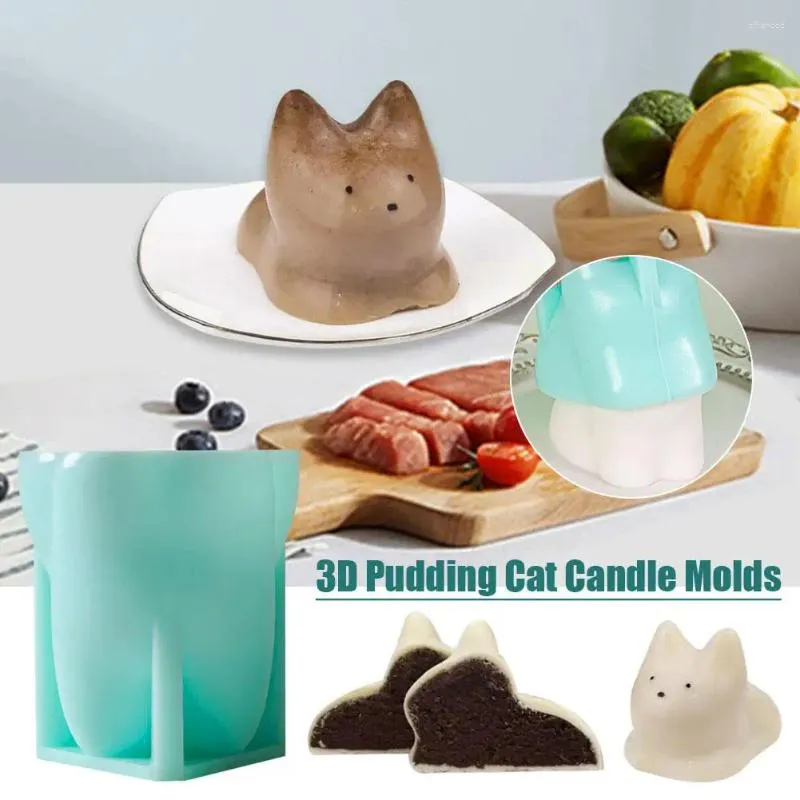 Outils de cuisson Moule à pouding au lait en silicone Halloween Bol à gelée Poudre blanche Snack Gâteau Riz Décoration Onigiri Accessoires de glace Cold Ba V4s8