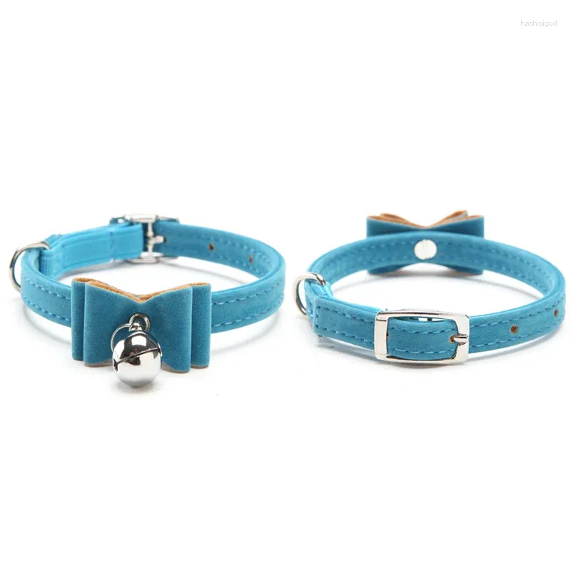 Dog Apparel Pet Fiber Belt Bell Tie Necklace Cost-Effective And Good Quality Use Materials