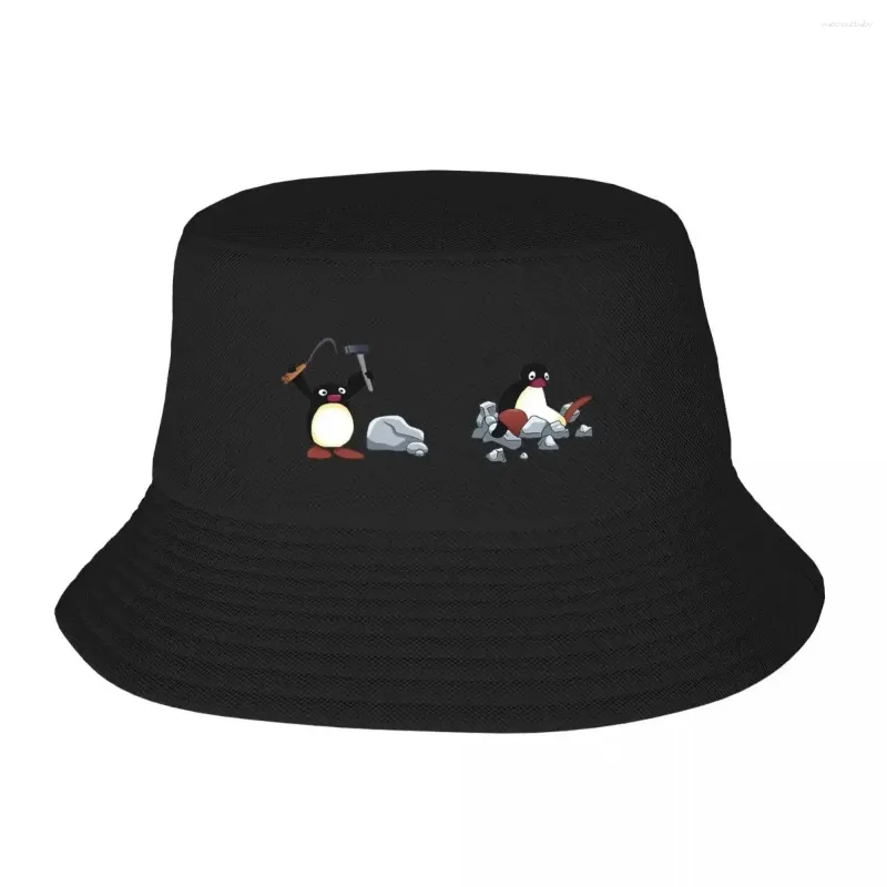 Kids' Fun Hats Collection: Penguin Bucket Hat, Geologist Beret, Hip Hop Bob  Hats Summer Beach Fishing Caps for Boys Girls