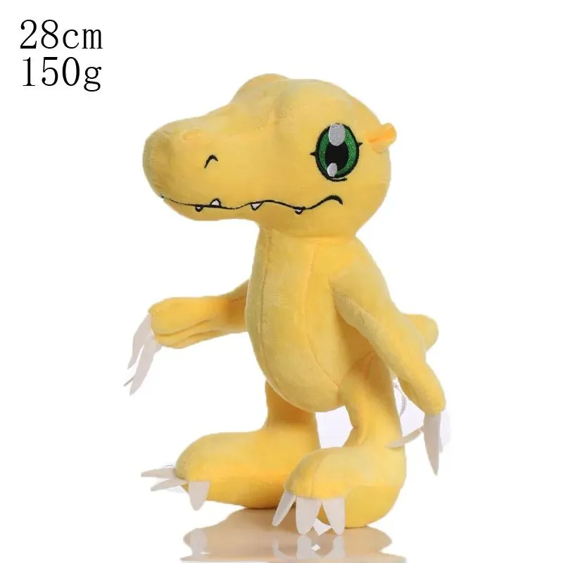 Cute cartoon digital baby doll big adventure digital animal plush toy anime gift children`s toy