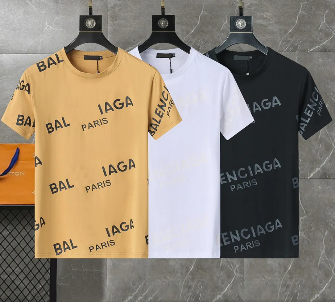 Mens T Shirt مصمم للرجال القمصان النسائية أزياء Tshirt مع رسائل الصيف غير الرسمي القصيرة الأكمام رجل Tee ملابس آسيوية Sizem-XXXL#99