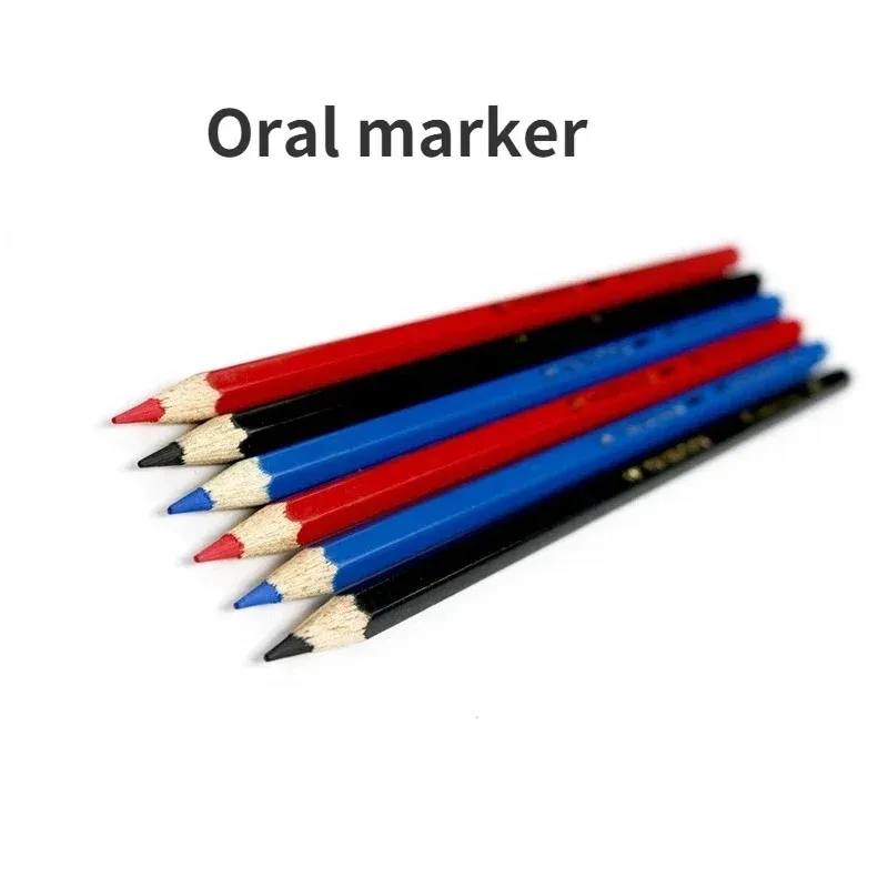 2024 Intraoral Marker Pen Oral Marker Pen Gingival Pen Dental Denture Repair Marker Orthodontic Line Drawing Water-soluble