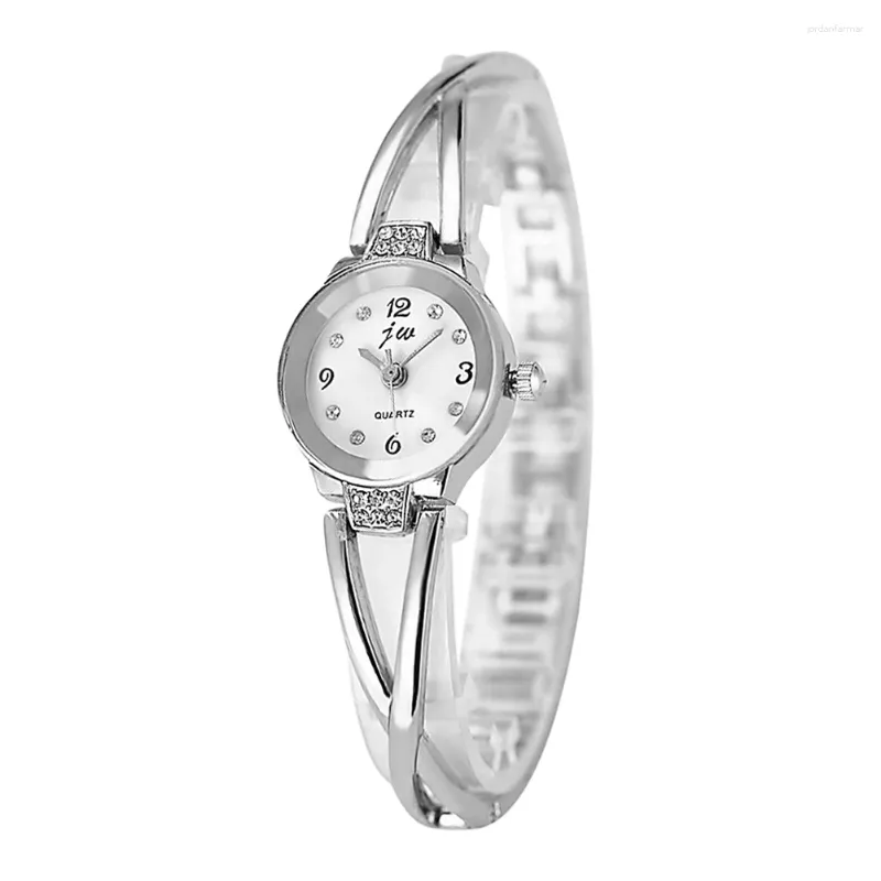 Wristwatches Alloy Female Watches Waterproof Fashion Women Bracelet Watch Small Delicate Analog Wristwatch For Gift Work Travel Casual