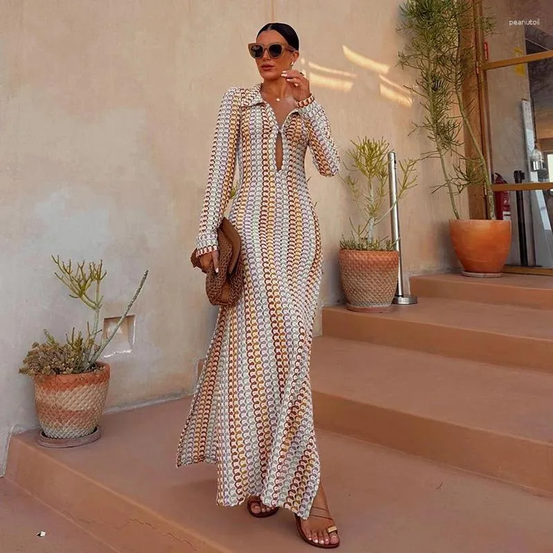 white christmas dresses Vintage Crochet Sheer Dress - M main image 0