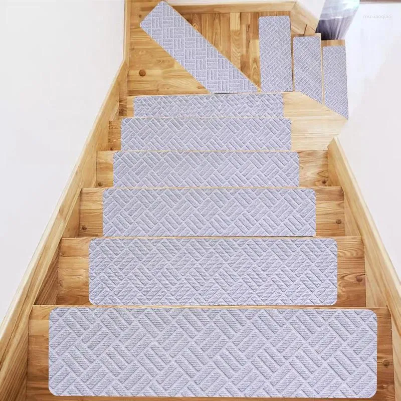 Carpets Staircase Step Rugs Stair Grips Non-slip Runner Mats Treads Carpet