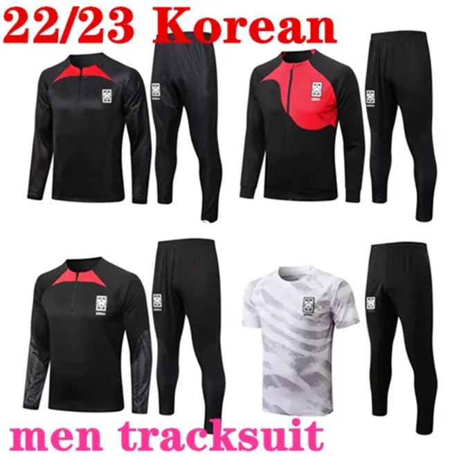 Jersey de football sud Survêtement coréen SON HWANG KIM HWANG LEE JEONG SUNG LEE KWON 22 23 JERSEY FOOTBALL manteau Pan à manches longues