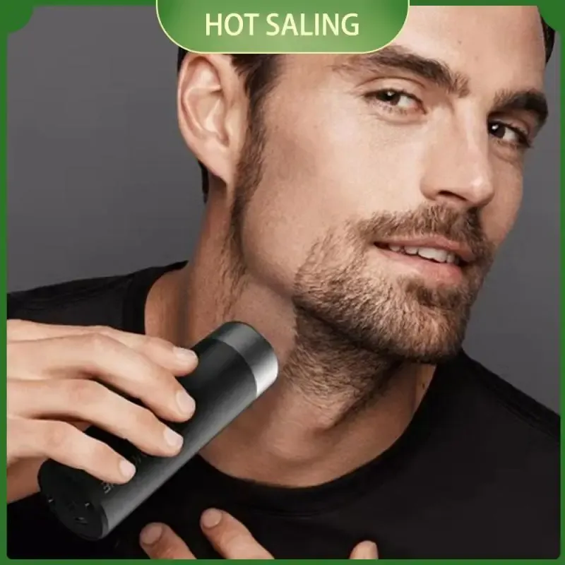 Бритва, новинка 2023, мини-электробритва для мужчин, портативная электрическая бритва, нож для бороды, зарядка через USB, мужские бритвы, бритва для лица и тела