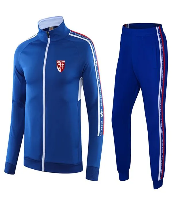 Top Football Club de Metz Football Club Fußballsport-Trainingsanzug Winter-Golfanzug Outdoor-Trainingssets Laufbekleidung Bowlingsport8859114