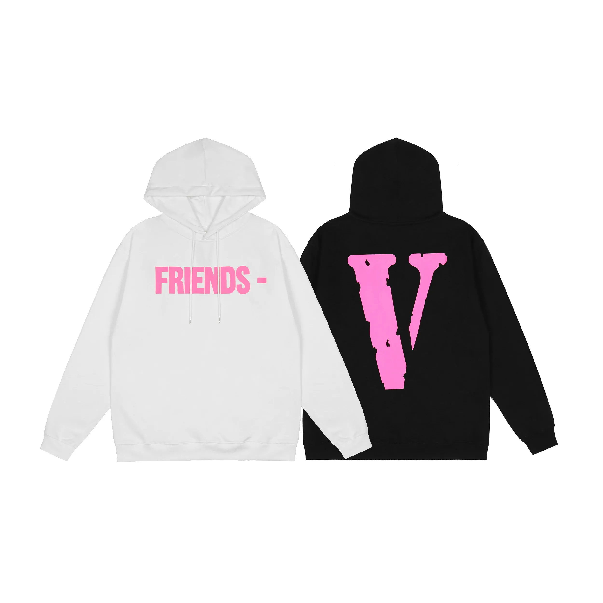 VLONE Hoodie New Cotton Lycra Fabric Men's And Women's Reflective luminous Long Sleeved Casual Classic Fashion Trend Men's Hoodie US SIZE S-XL 6690