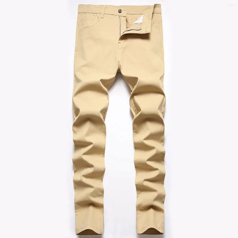 Jeans pour hommes Printemps et été Pantalons de mode décontractés à jambe droite 34x34 Little Year H Band