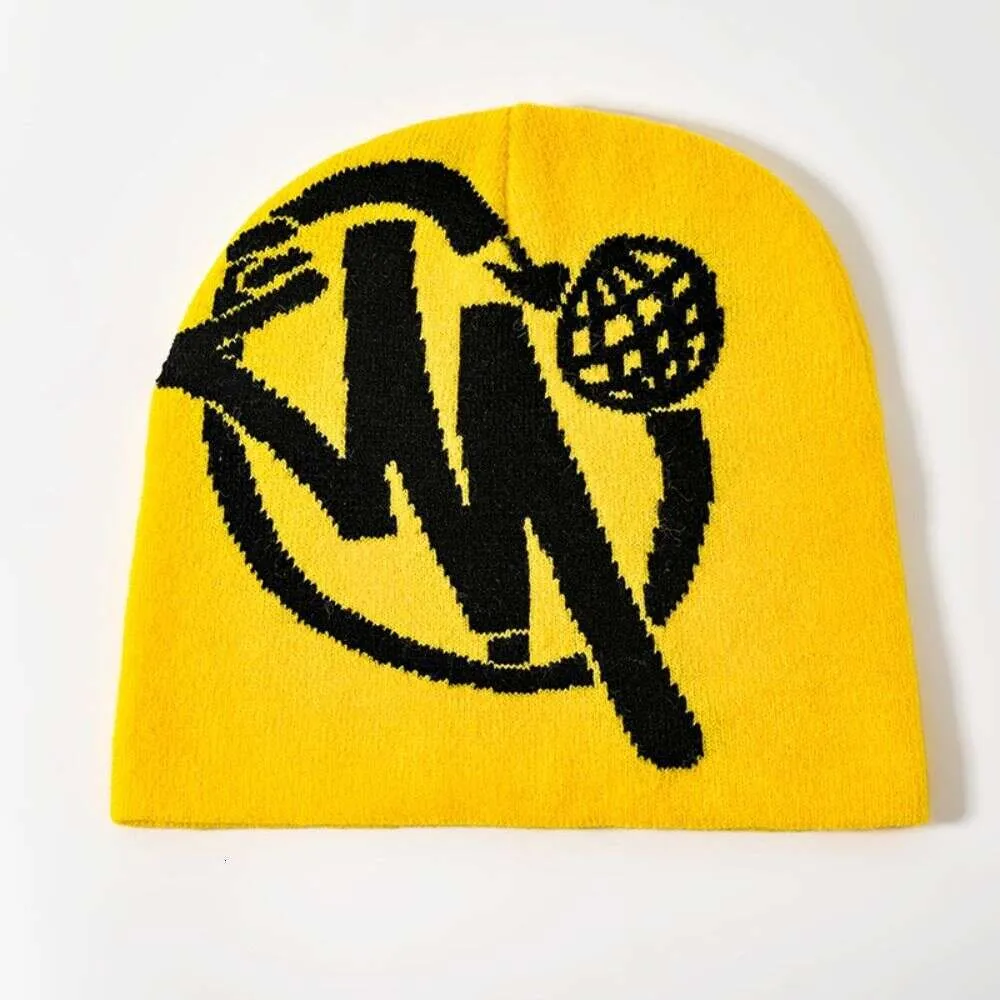帽子 isecai Whimsy Beanie Brownx Yellow y2k IsecaI Whimsy Beanie | Kyoso Select