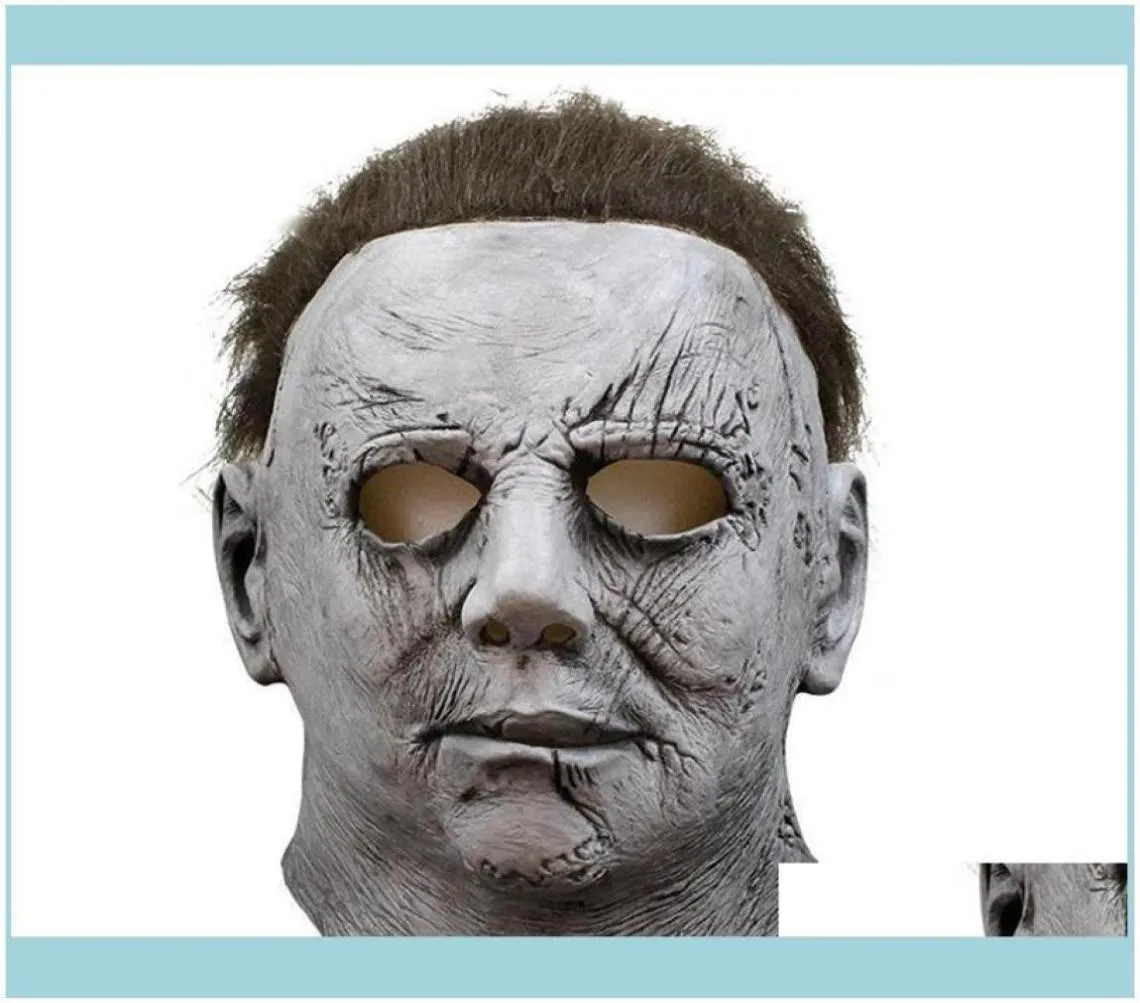 Festive plies Home Gardenkorku Mascara Myers Masks Maski Scary Masquerade Michael Halloween Cosplay Party Masque Maskesi Real54089788995698