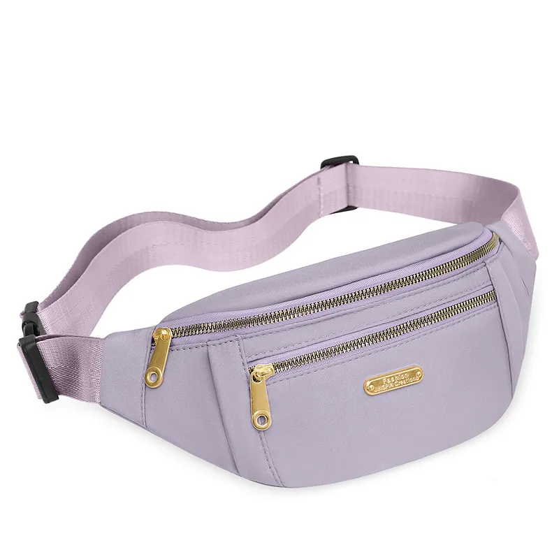 Buitenzakken Taille Bag uni fanny pack mode dames canvas messenger shoder drop levering sporten buitenshuis dh2sr