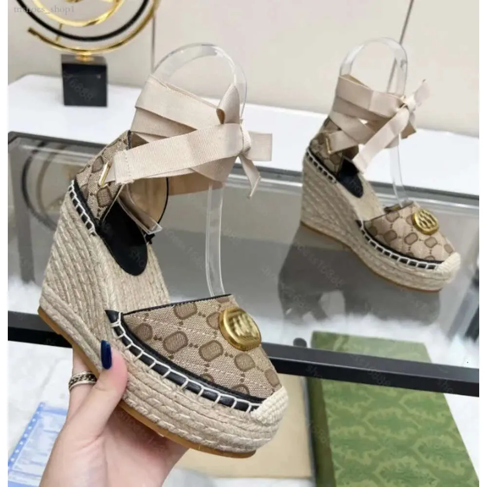 30 OFF ~ Designer Women Mathelasse Platform Espadriile Sandal Fashion Landboard Wedge трава сплетен густой высотой кожа