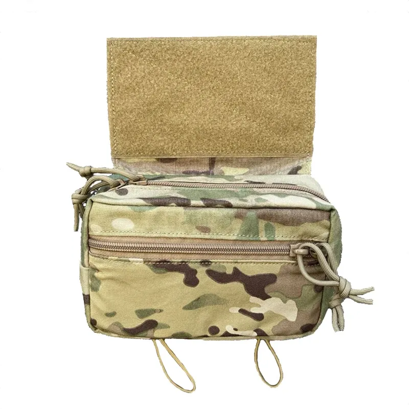 Taschen Taktische Hängsbeutel Militär MK3 MK4 Plattenträger Abdominalbeutel Weste Multifunktionales EDC Multicam Fanny Pack Gear