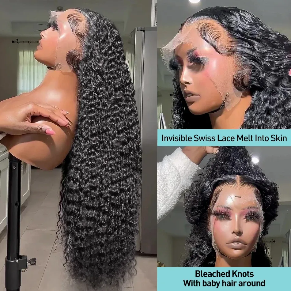 20 Inch Synthetic Lace Front Wig Glueless Pre Cut Curly Heat Resistant JBEXTENSION 20 Inches Brown Curly Lace Front Wig.Pre Plucked  main image 4